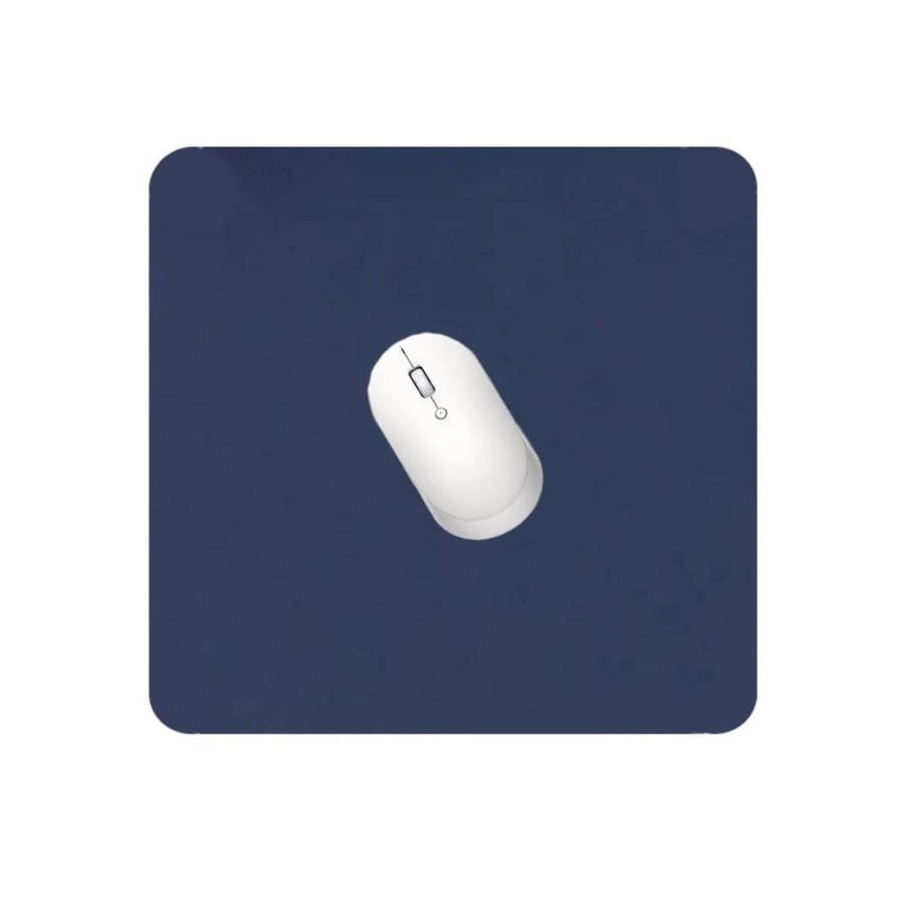 Kit 2 Mouse Pad Pequeno 20X20 Couro Sintético Quadrado Fino