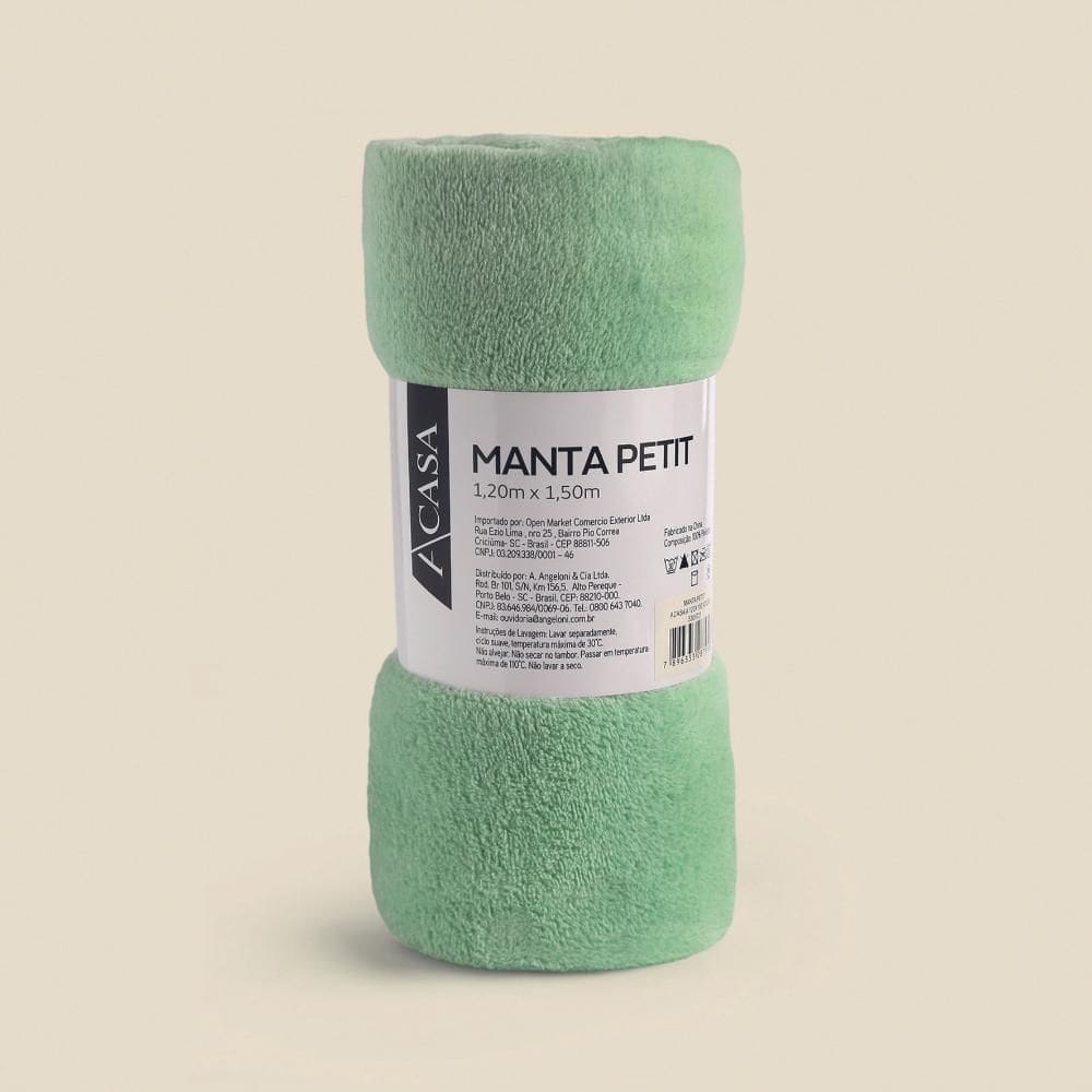 Manta Petit Verde - A\\CASA