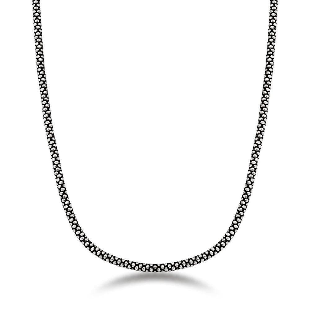 Corrente Pipoca 2,8mm Prata De Bali 925
