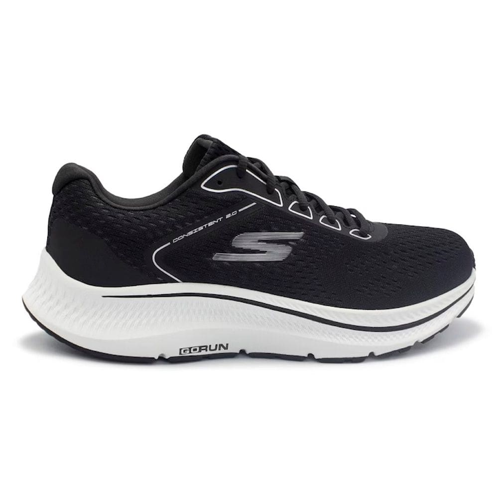 Tênis Skechers Go Run Consistent 2.0 Preto e Branco Masculino