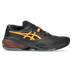 Tênis Asics Gel Resolution X Preto e Laranja Masculino