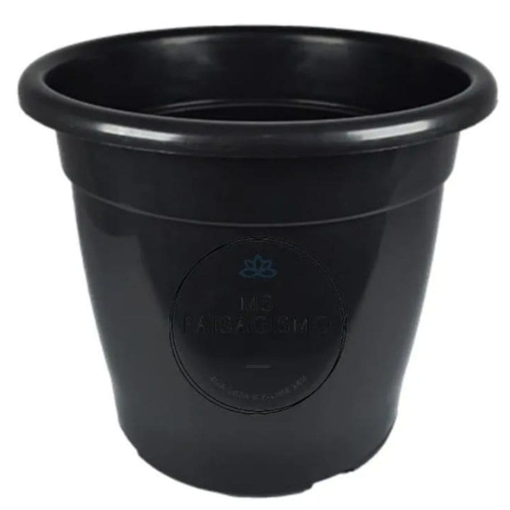Kit 10Un Vaso Plastico Pote N30 Para Plantas E Flores