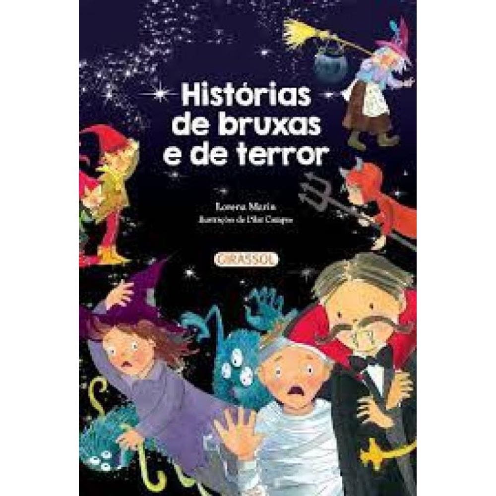 Livro Histórias De Bruxas E De Terror