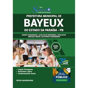 Apostila Concurso Bayeux Pb - Ensino Fundamental