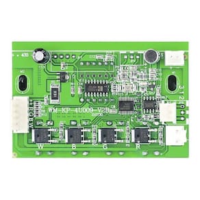 Placa Mãe Luminos Para Led Spot 54 Pro Rgbw Com Display Led