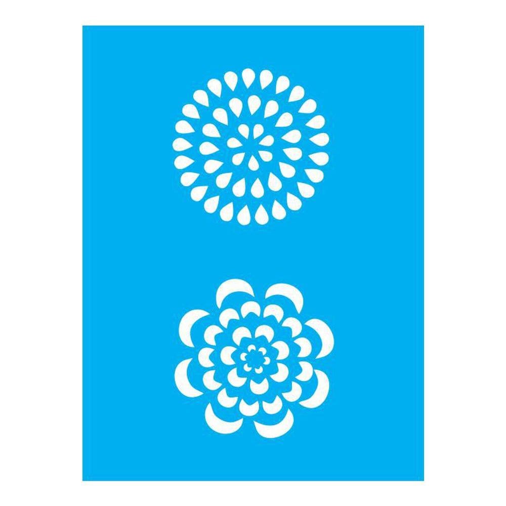 Stencil Tamako Mandalas - 15X20Cm - Ref A2609