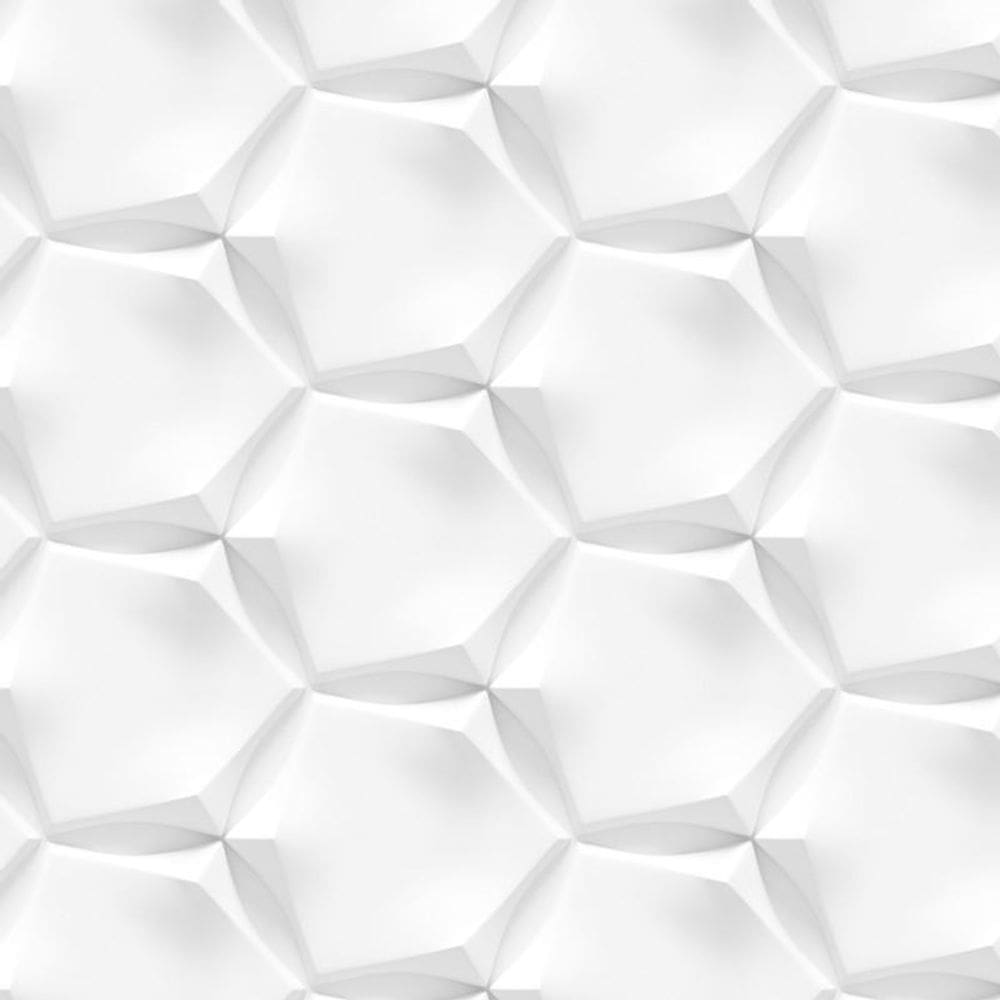 Papel De Parede 3D Parallelograma Duplo Adesivo Quarto Sala