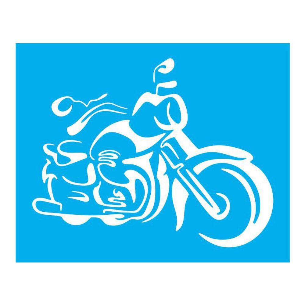 Stencil Tamako Motocicleta - 20X25Cm - Ref 9317