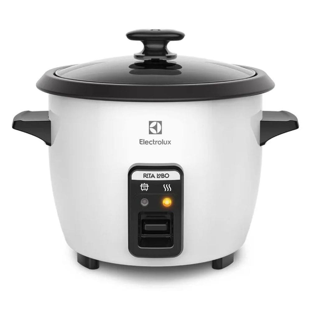 Panela Elétrica de Arroz Easyline 1,3 Litros 7 Xícaras 500w Cozimento a Vapor Electrolux