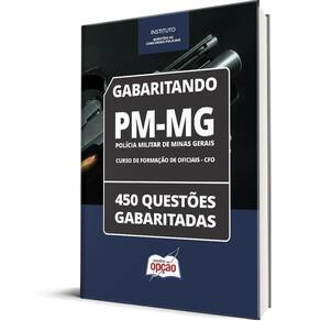 Caderno Pm Mg Curso Formação Oficiais Cfo 450 Questões