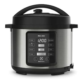 Panela de Pressão Elétrica 1000w Experience Digital 5 Litros Desligamento Automático Electrolux