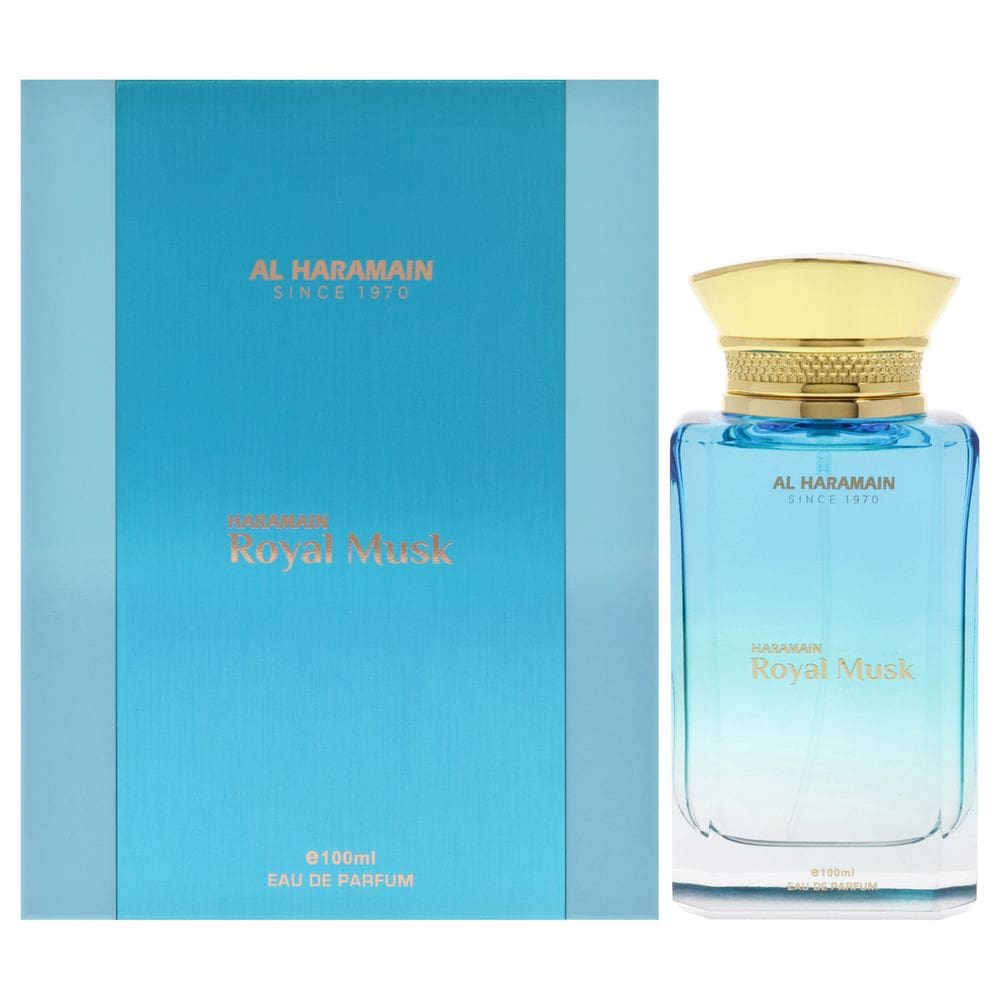 Perfume Al Haramain Royal Musk EDP 100ml em spray para unissex