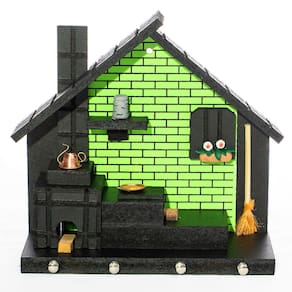 Porta Chaves de Parede Casinha Mineira Artesanal G Verde