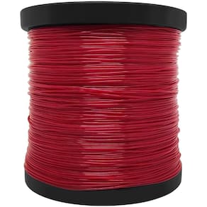 Rolo Bobina Fio Nylon 1.8mm Redondo Vermelho Supreme Parts