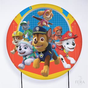 Painel Decorativo para Festa 1,30x1,30 metros Vesti Fácil com Elástico Patrulha Canina - Fera Print