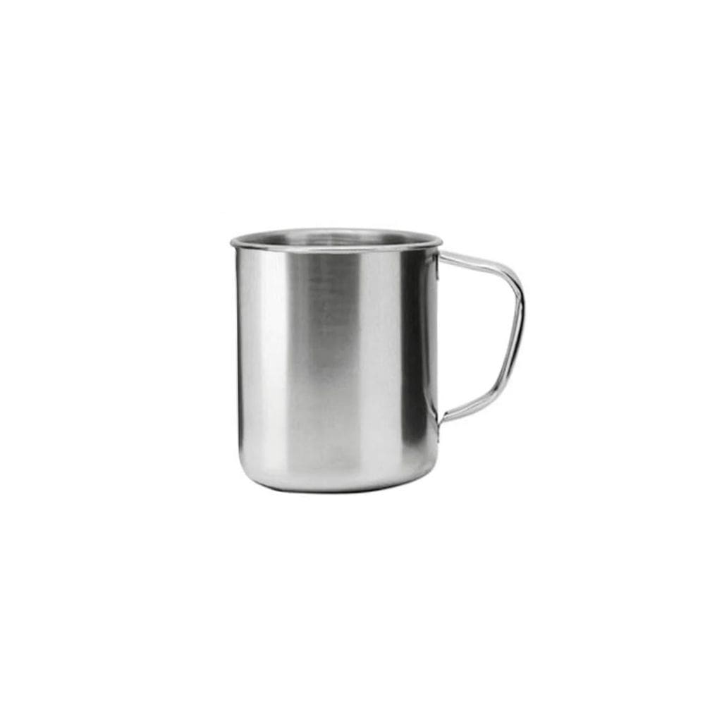 Caneca Xicara Aço Inox Bar Restaurante Acampar 250ml