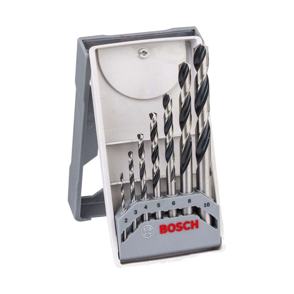 Jogo De Brocas Metal Bosch 2-10mm 7 Pçs Pointteq Mini X-Line