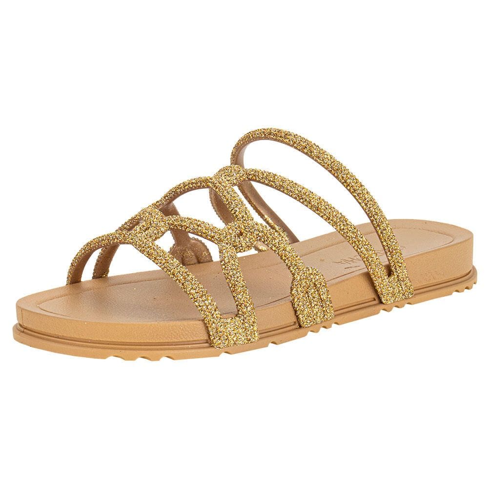 Tamanco Feminino Flat Acolher Grendha 19082