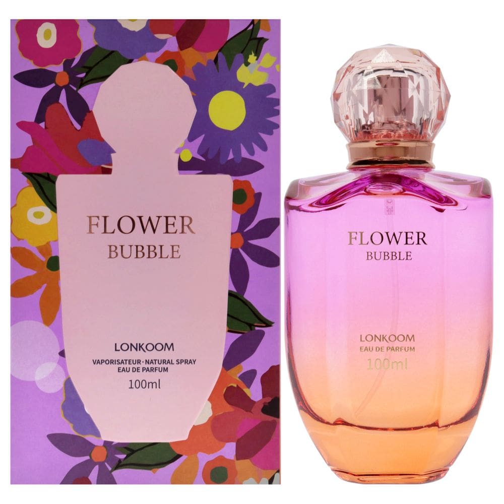 Perfume Lonkoom Flower Bubble Eau de Parfum 100ml para mulheres