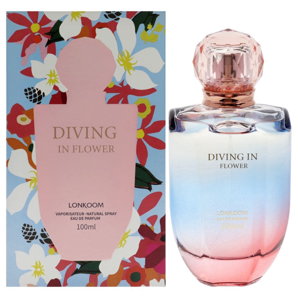 Perfume Lonkoom Diving In Flower EDP 100ml para mulheres