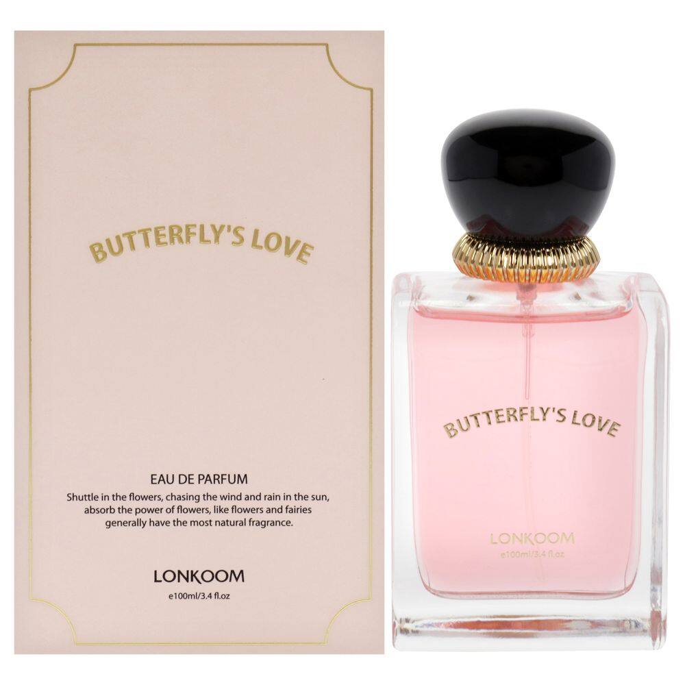 Perfume Lonkoom Butterflys Love Eau de Parfum 100ml para mulheres
