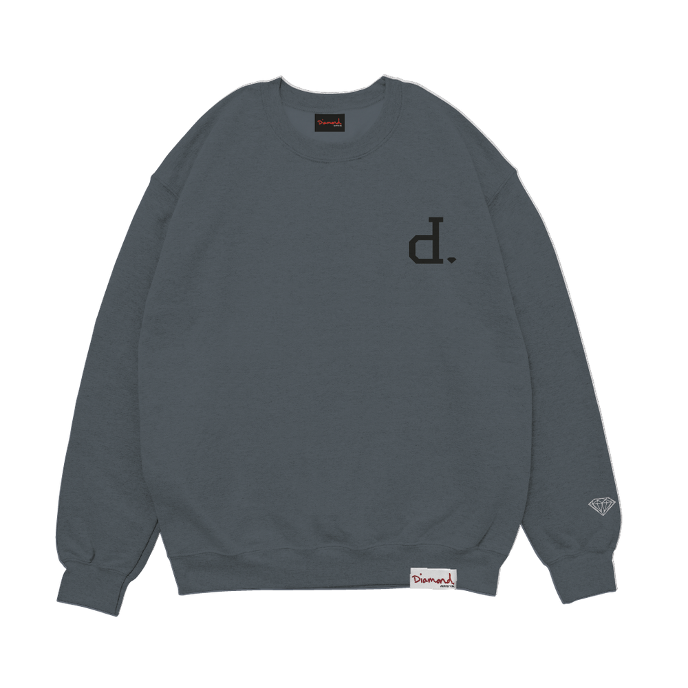 Moletom Diamond Un Polo Script Crew Neck