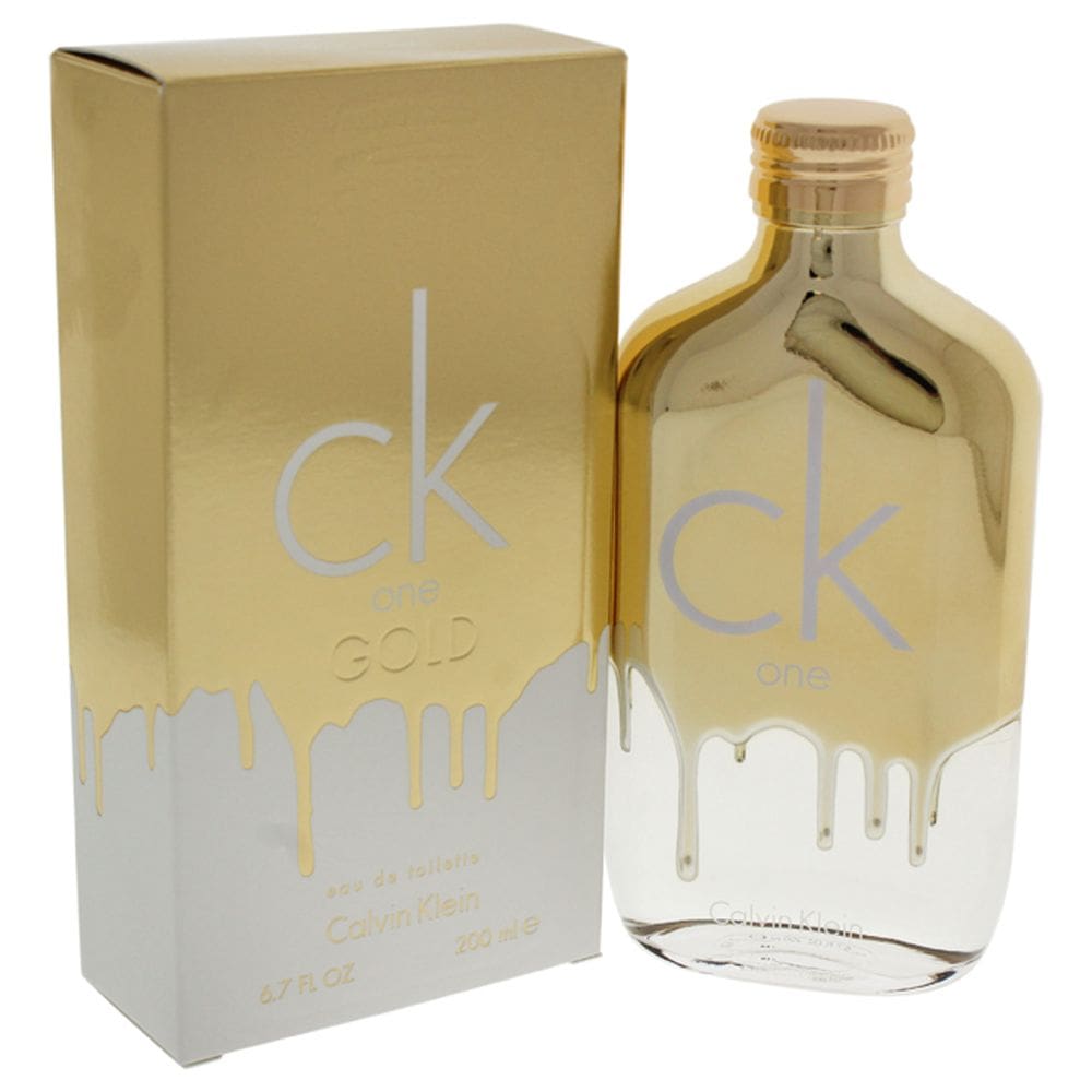 Perfume Calvin Klein CK One Gold EDT 200 ml para unissex