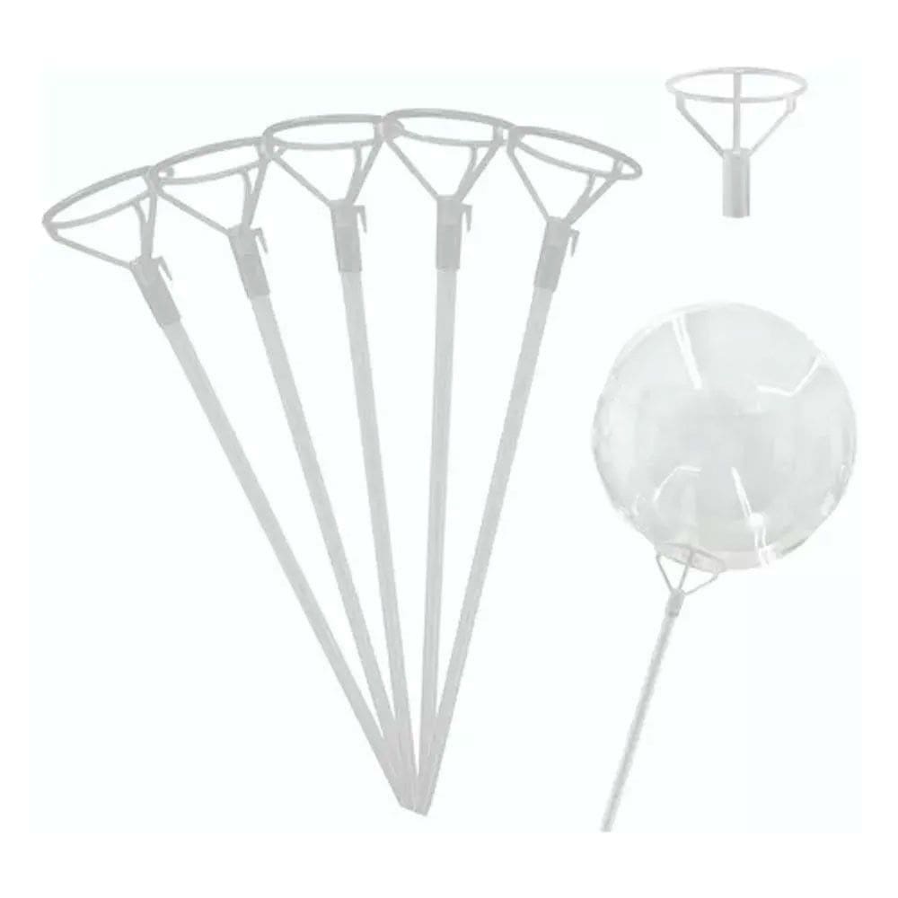 Vareta Pega Balão com Suporte com 100 Unidades - Happy Day