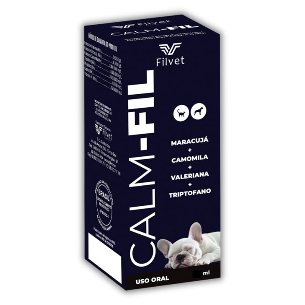 Calm-Fil Para Cães e Gatos 30ml