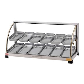 Estufa para Salgados 12 Bandejas Dupla Marchesoni Linha Ouro Inox 127V - EF.2.221