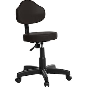 Cadeira Mocho Estética Clinica Plus Rce Cor Marrom Café