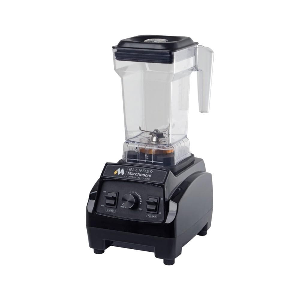 Liquidificador Industrial de Alta Rotação 1,8L Marchesoni Comercial Turbo 1200W 220V - BL.4.202