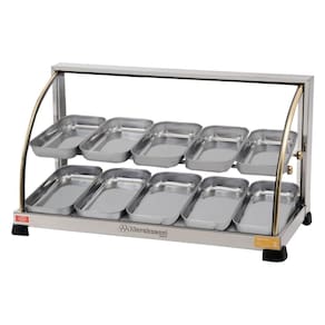 Estufa para Salgados 10 Bandejas Dupla Marchesoni Linha Ouro Inox 127V - EF.2.211