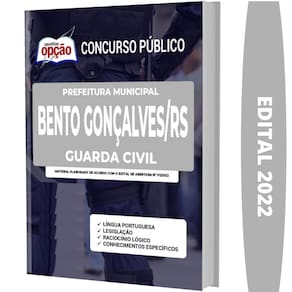 Apostila Prefeitura Bento Gonçalves Rs - Guarda Civil