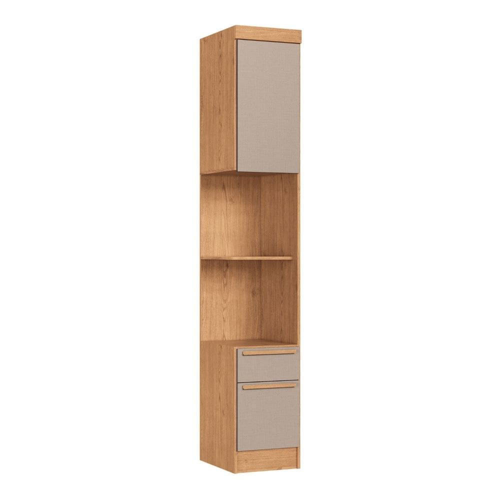 Modúlo para Quarto 217cm x 46cm Infinity Cedro/ Duna Line