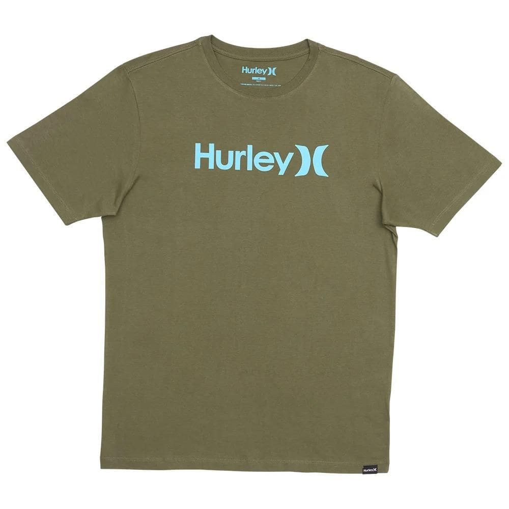 Camiseta Hurley O&O Solid WT25 Masculina Militar