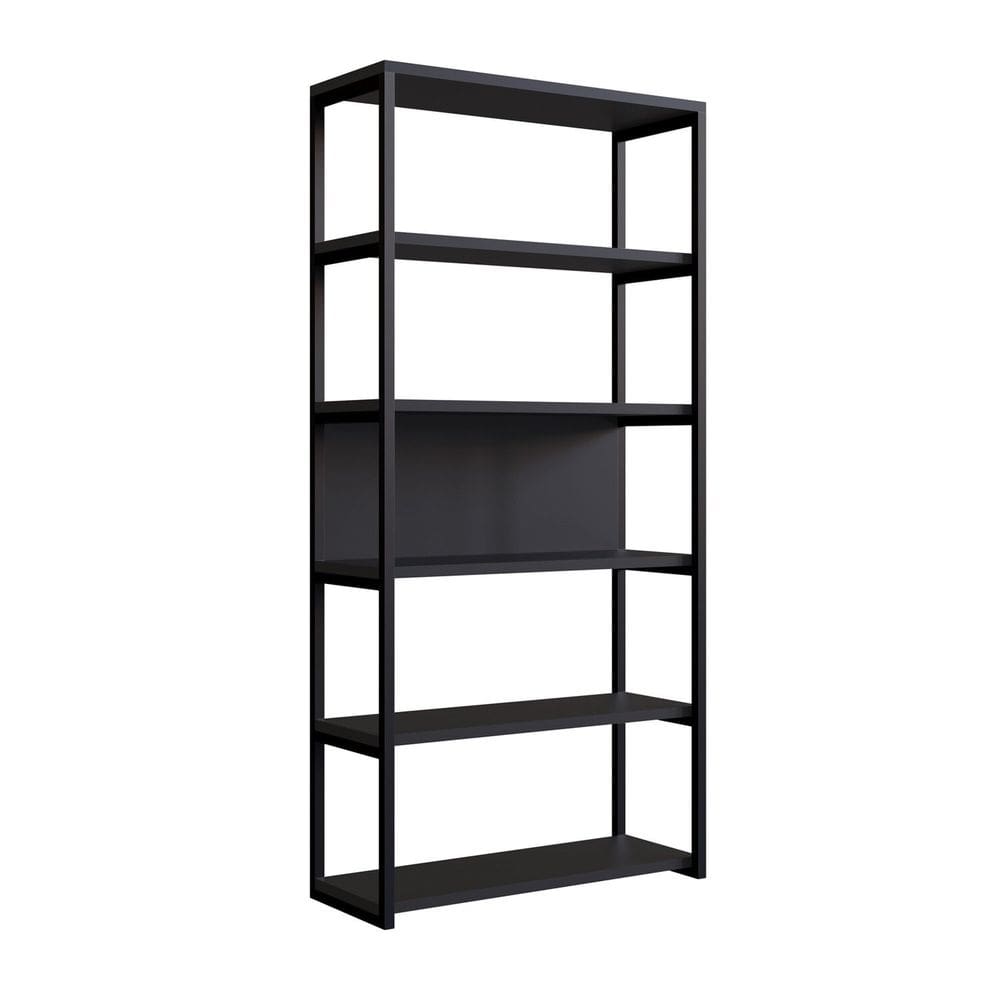 Móveis para Sala de Estar Estante Modular Oxford Preto