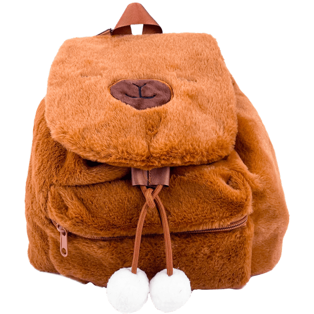 Mochila capivara com orelhinha BBR