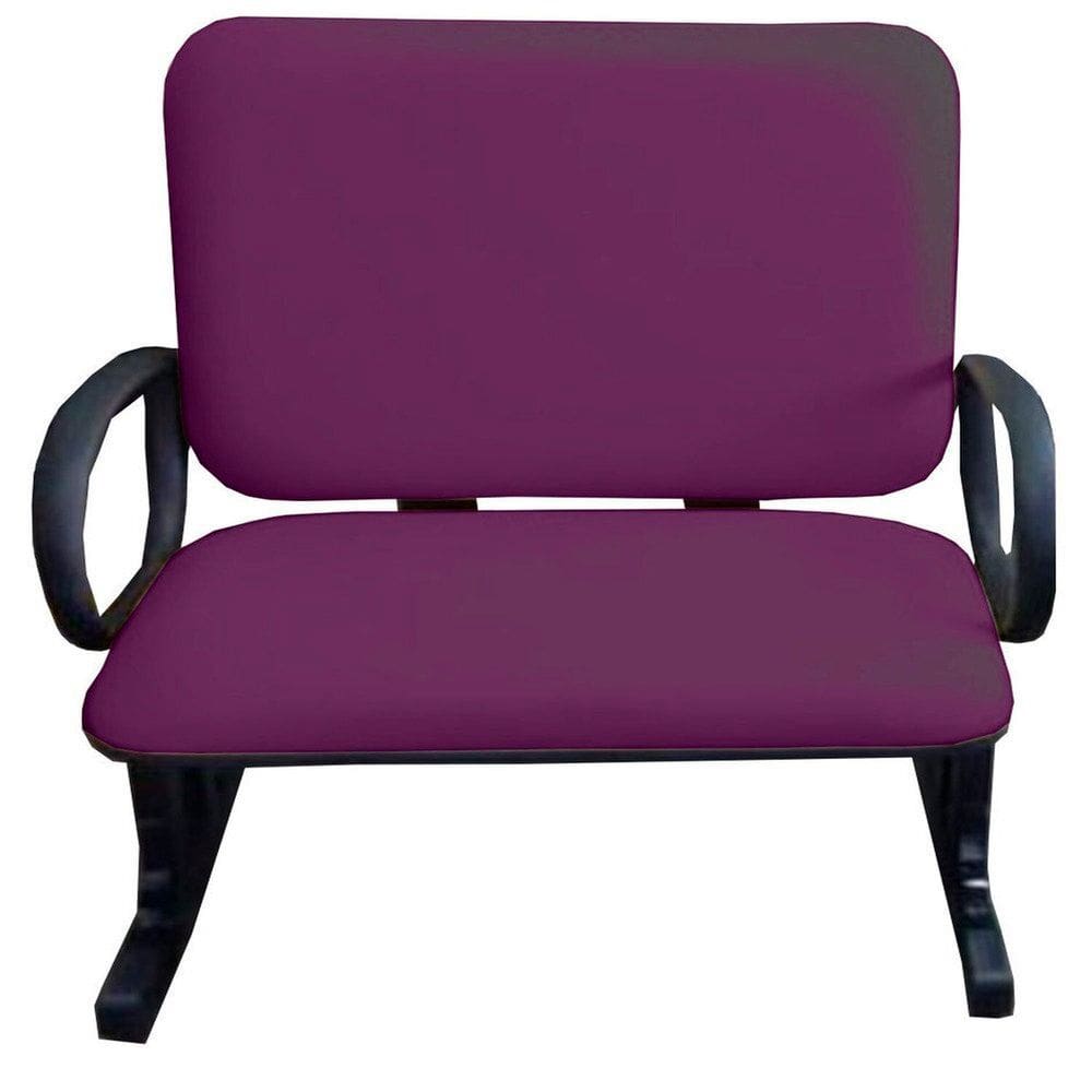Cadeira para Escritório Suporta até 300kg Roxo