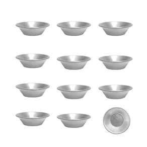 Forma Empada Mini Bolo Forminha Pudim Assadeira Cake 12un