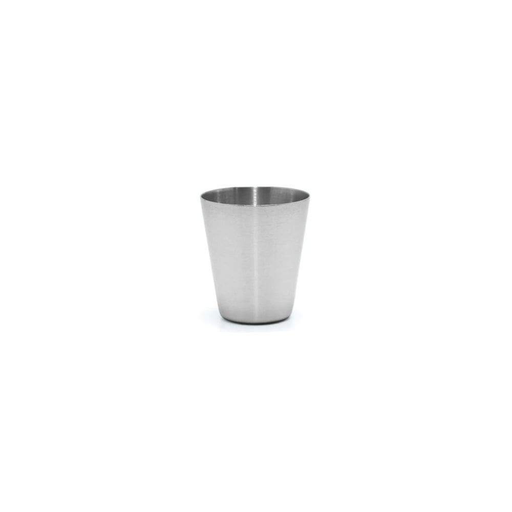 Copo Mini Aço Inox 30ml Cafe Molho Sobremesa Aperitivo 1un