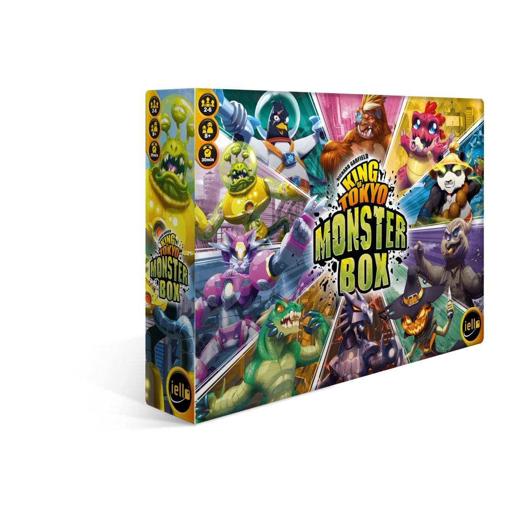 Jogo de Tabuleiro IELLO King of Tokyo Monster Box 2-6 jogadores com mais de 8 anos