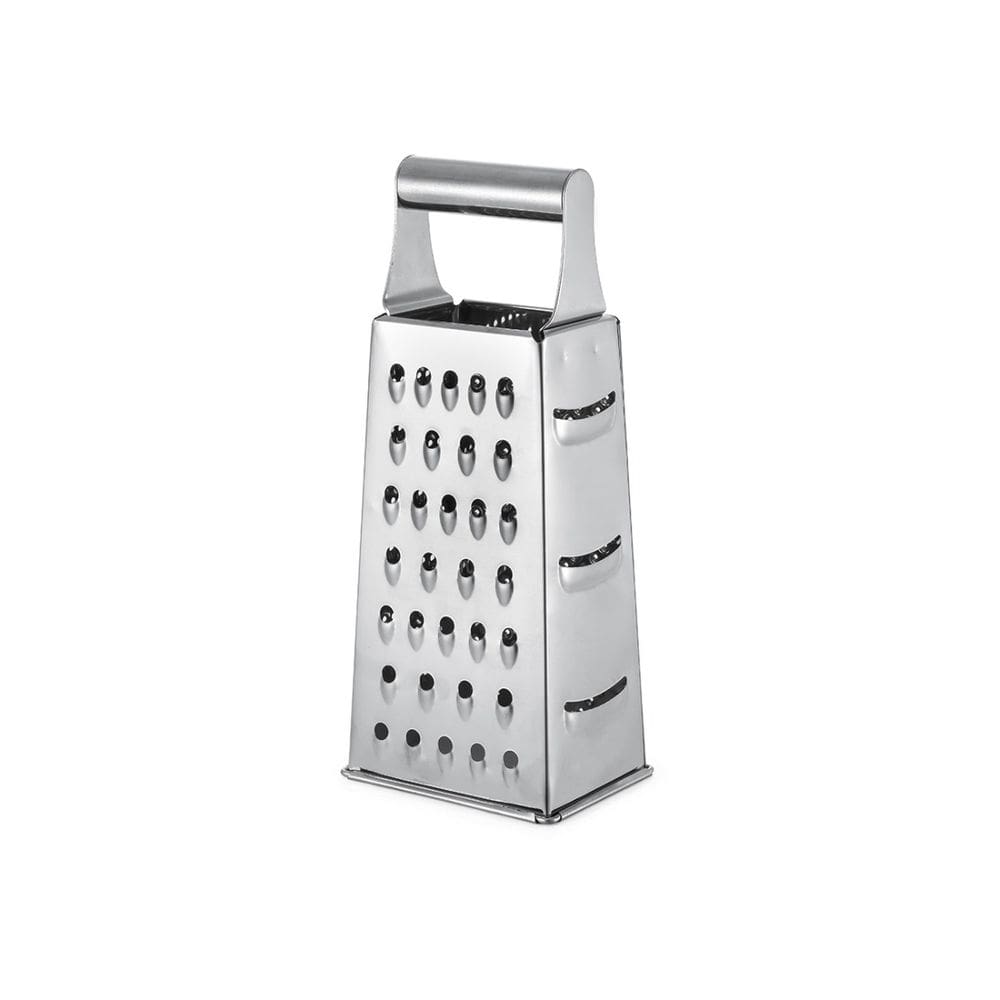 Ralador de Queijo Legumes Frutas 4 Faces Aço Inox