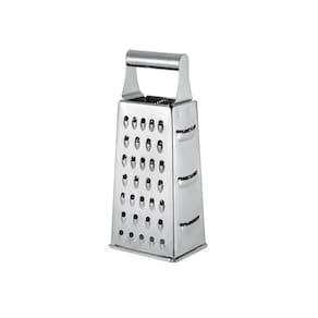 Ralador de Queijo Legumes Frutas 4 Faces Aço Inox
