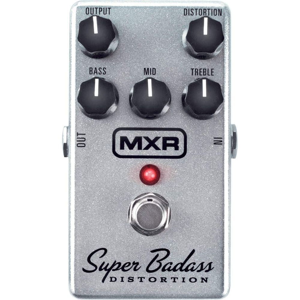 Pedal de distorção MXR Super Badass M75 100% analógico True Bypass
