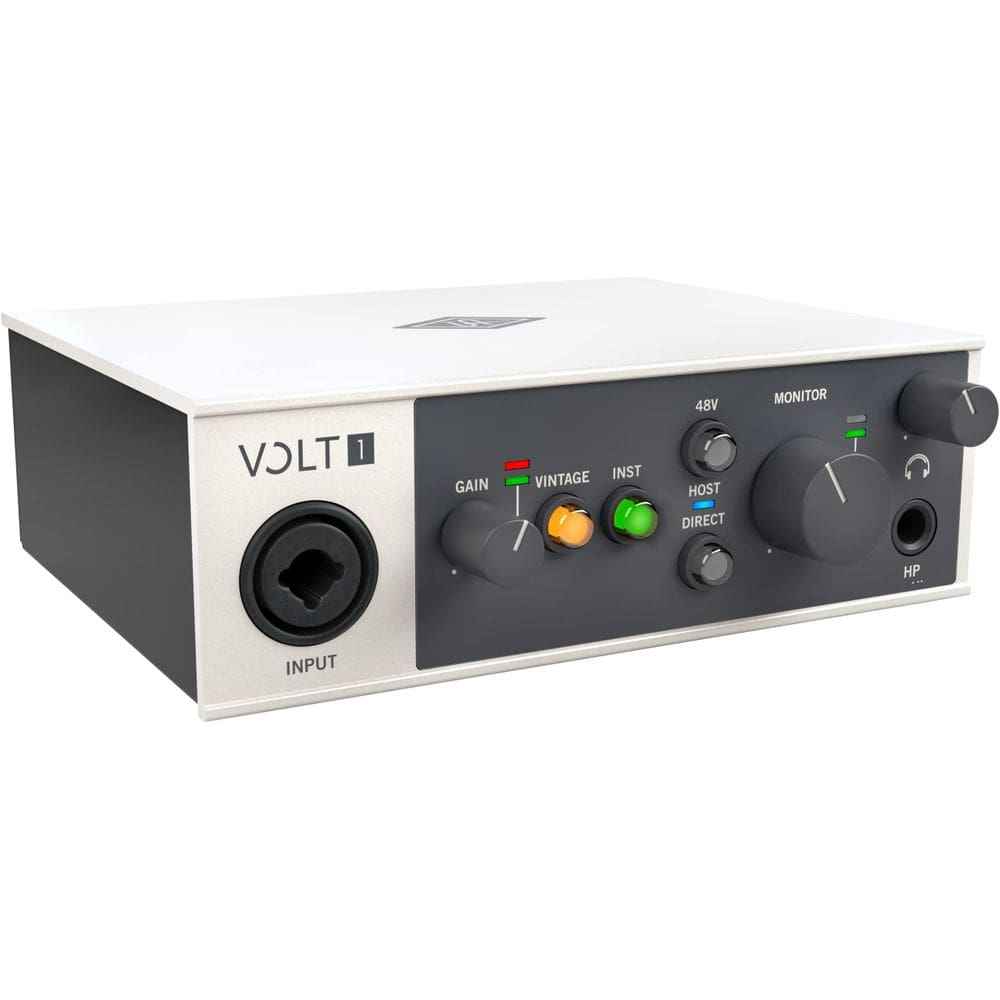 Interface de áudio de estúdio de gravação Áudio universal Volt 1 USB