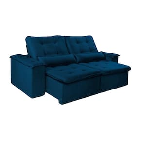 Estofado Porto Belo 2,20M Azul Zarat