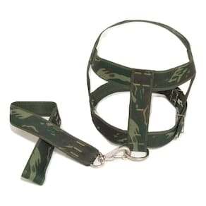 Kit Guia com peitoral 40mm camuflado 10 77 cm a 93 cm