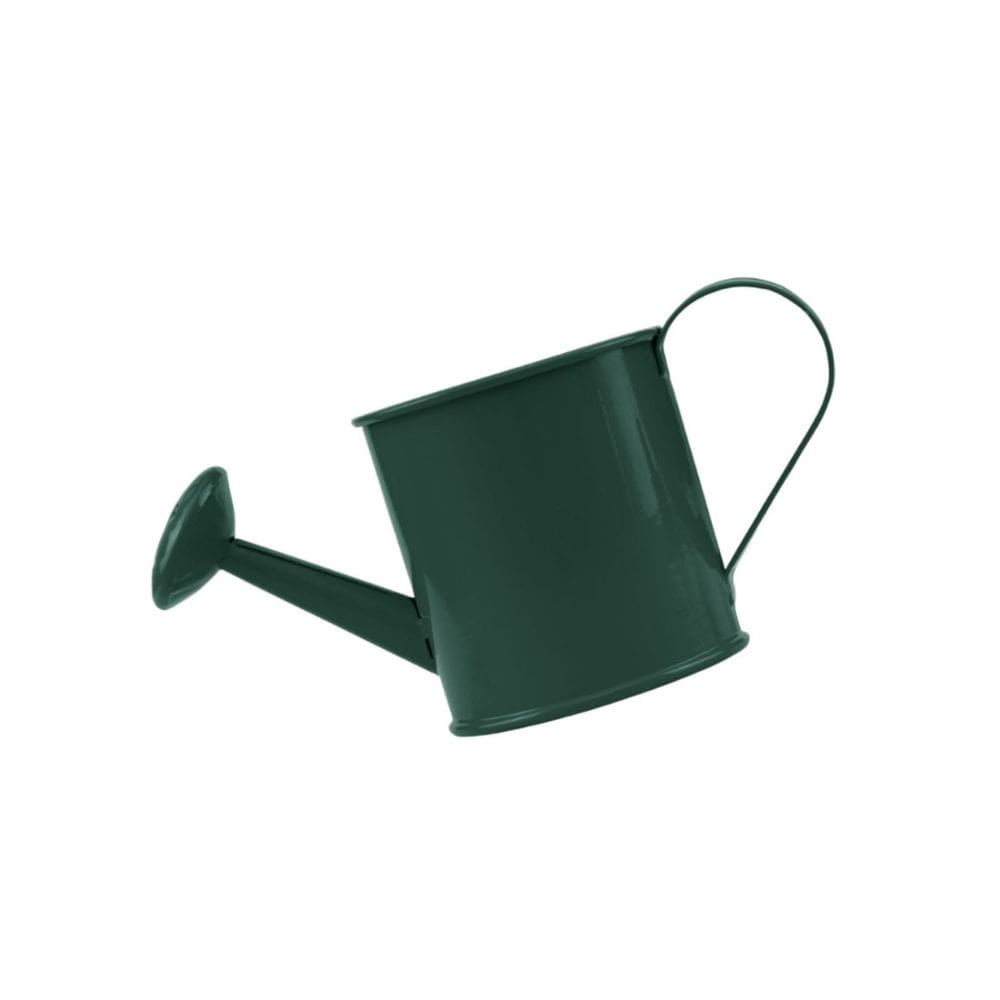 Regador de Plantas Jardim Vaso Aluminio Verde Escuro 1,5L