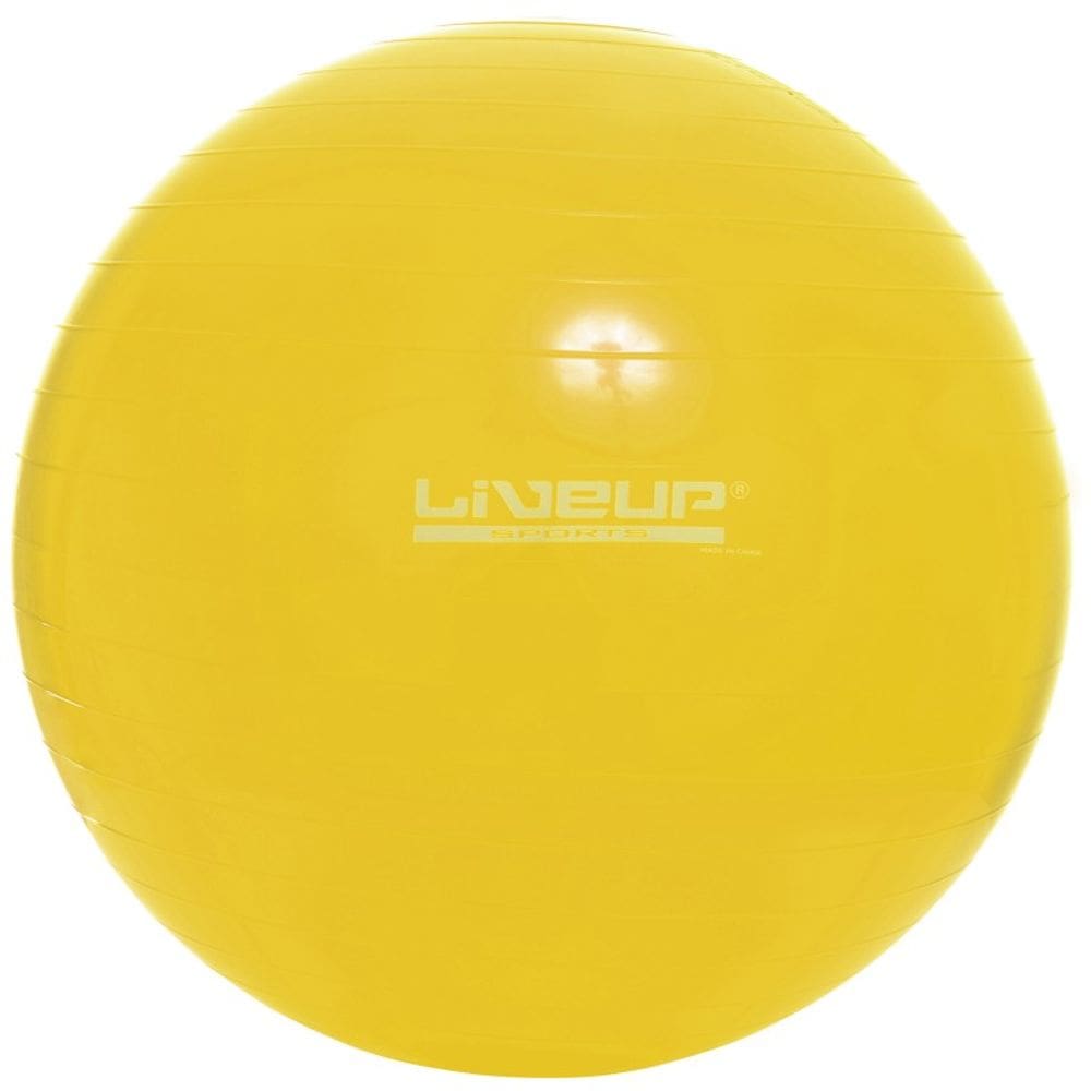 Bola Suíça para Pilates 75 cm LIVEUP LS3221 75 Amarelo